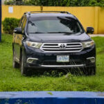 The recovered SUV