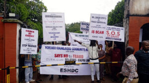 •Community members at Enugu Housing Development Corporation (EHDC).