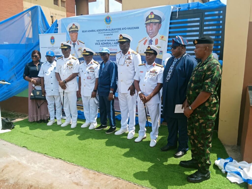 Navy targets school security with perimeter fence project in Lagos community