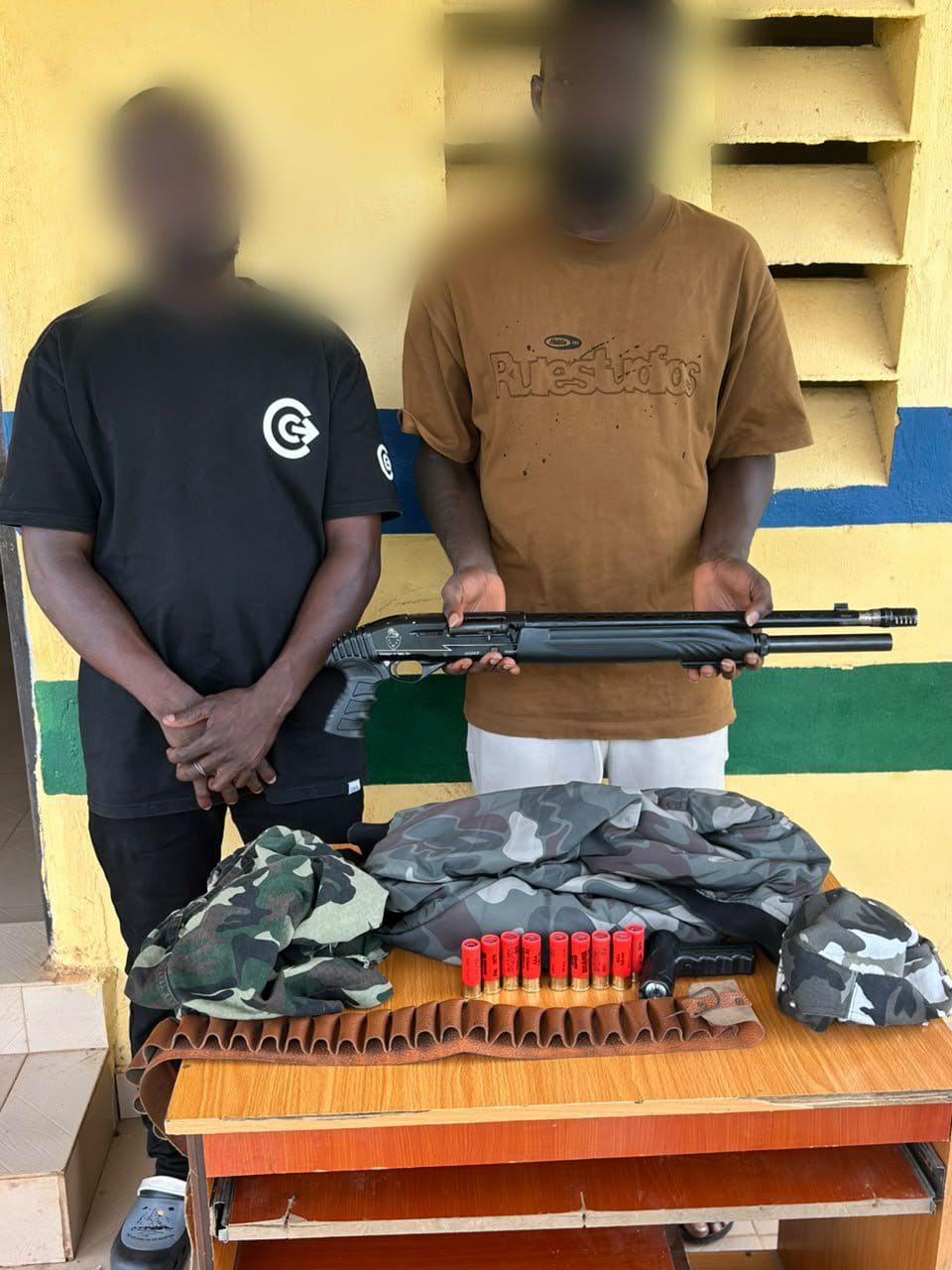 Suspects arrested by operatives of the Commissioner of Police Special Assignment Team (CP-SAT) and the Special Anti-Kidnapping Unit (SAKU) in Delta State