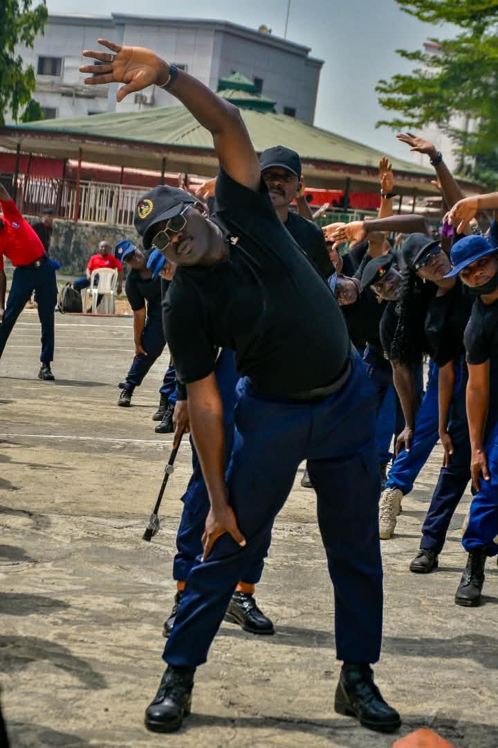 General elections 2027: NSCDC officers get fit ahead of polls