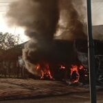 Calabar: Fuel-laden tanker crashes, razes shops, houses