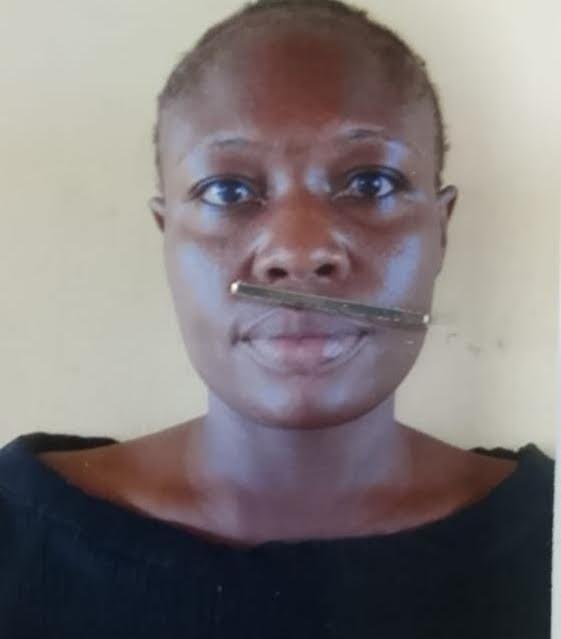 Deborah Ayeni after her arrest