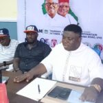 Akwa Ibom State Director of Obidient Movement Dr Benjamin Smith during press conference in Uyo