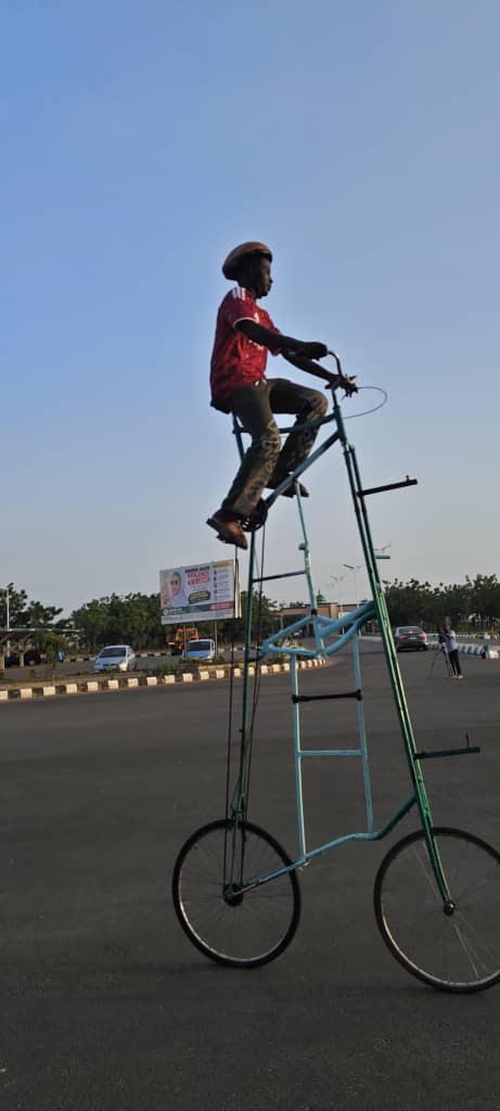 Kebbi man earns Guinness World Record for riding 9.5ft bicycle