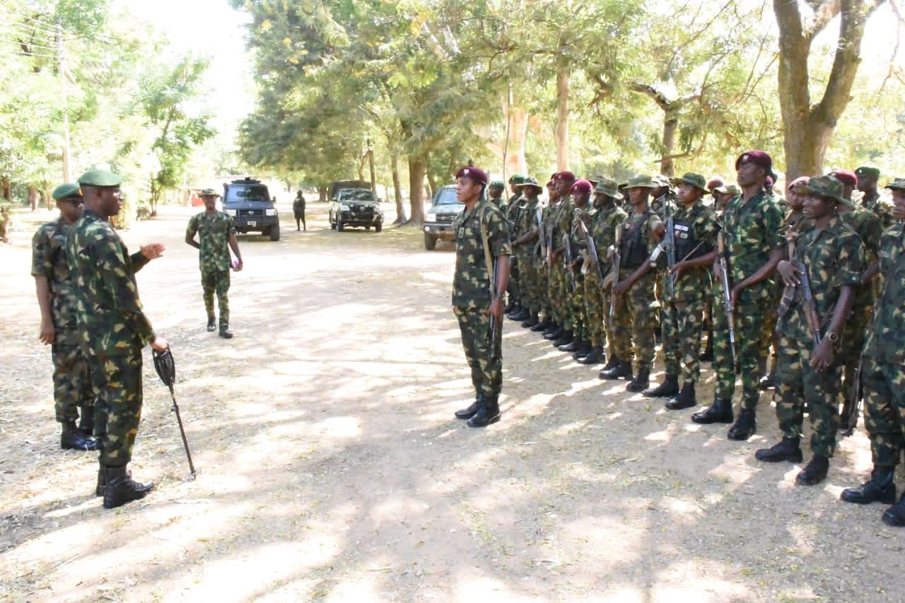 GOC 1 Division visits newly established Army units in Kano