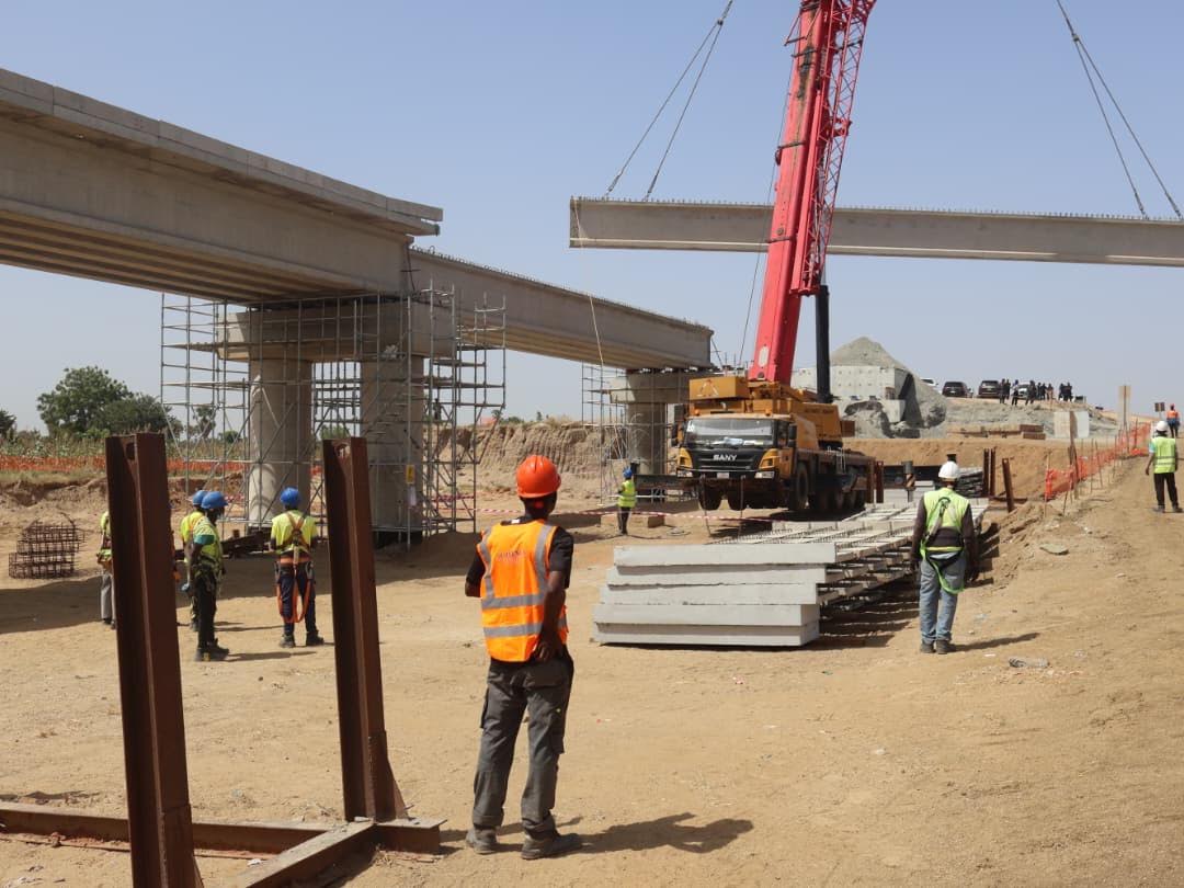 Ongoing railway project in Kano