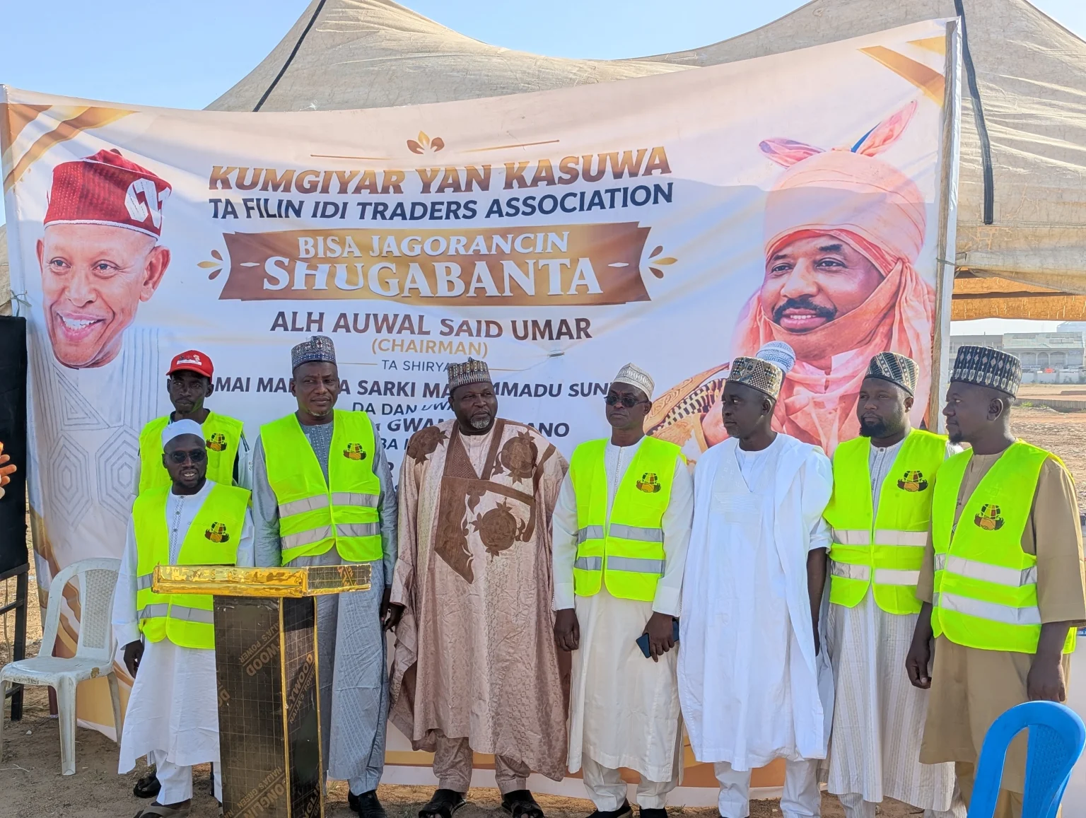 File: A cross-section of the association’s members at the prayer season held on Saturday in Kano