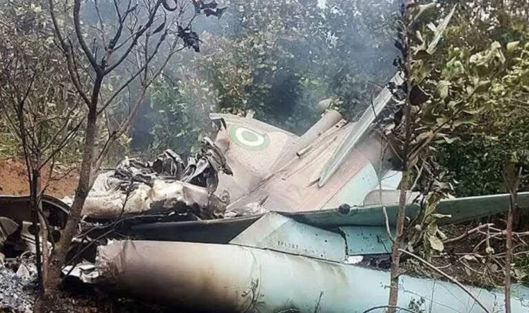 NAF aircraft crash Ondo