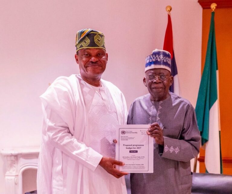 Jimoh Ibrahim and Bola Tinubu