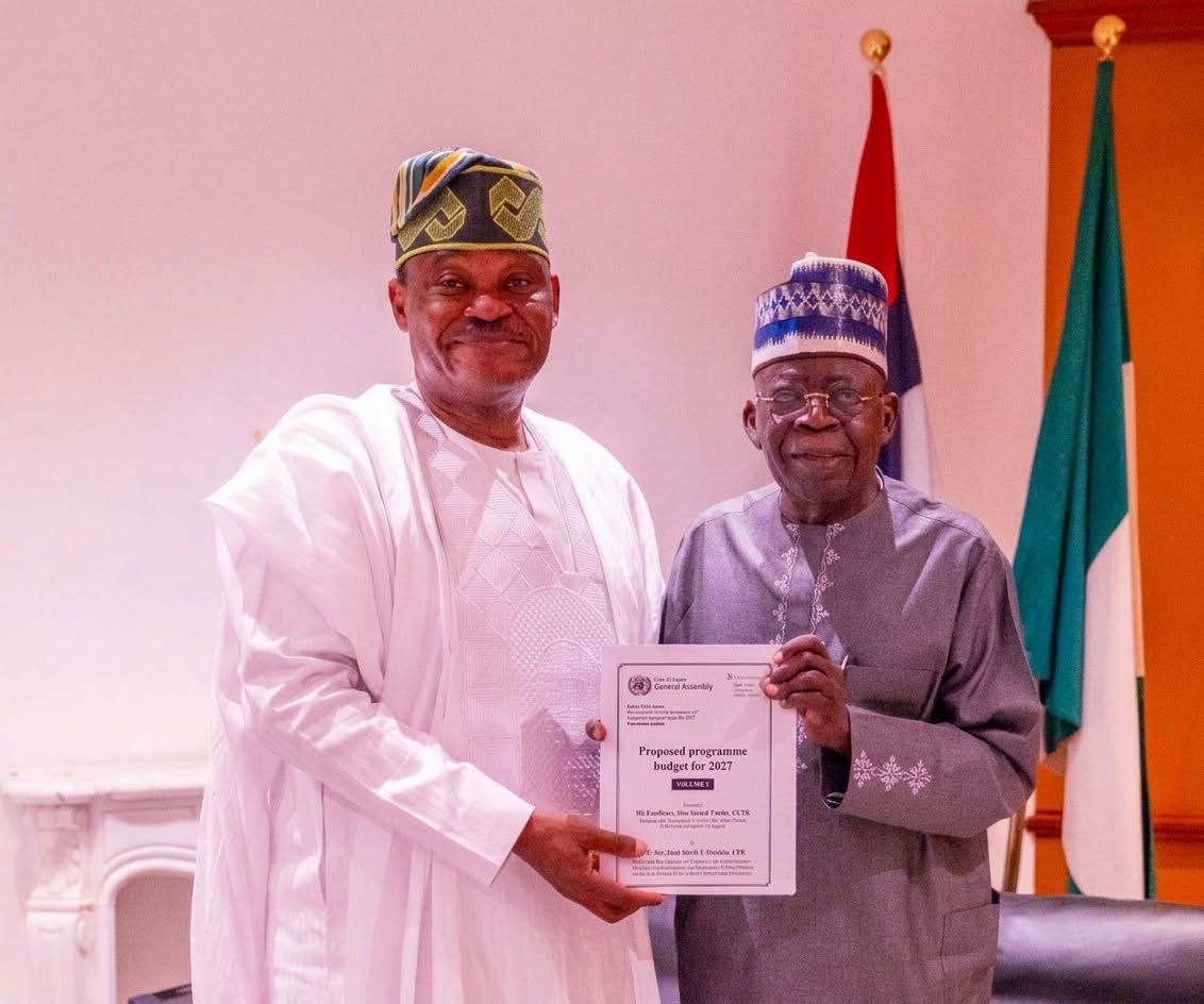 Jimoh Ibrahim and Bola Tinubu