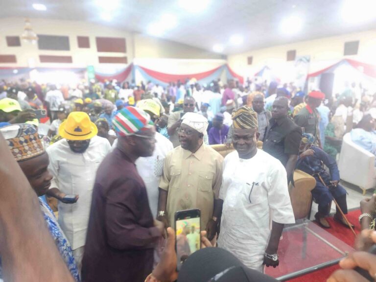 Osun APC divided as Akande, Basiru attend Adeleke's presidential campaign launch