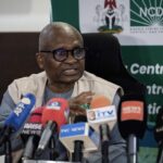 Dr. Jide Idris, director-general of the Nigeria Centre for Disease Control and Prevention, attended a press conference and delivered a speech in Abuja, Nigeria, October 25, 2026. /VCG