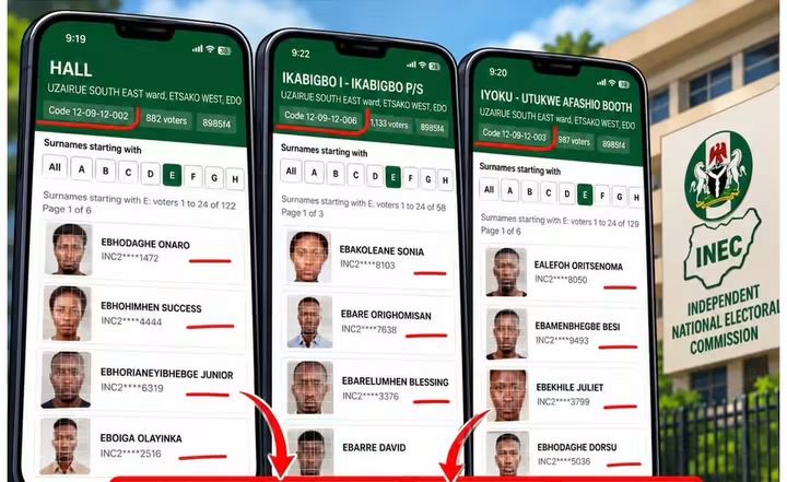 AI-generated photos in voter register