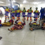 Cultural display by students of the college