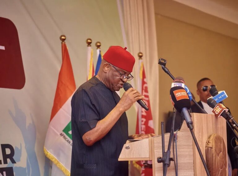 National Chairman of the African Democratic Congress (ADC), David Mark