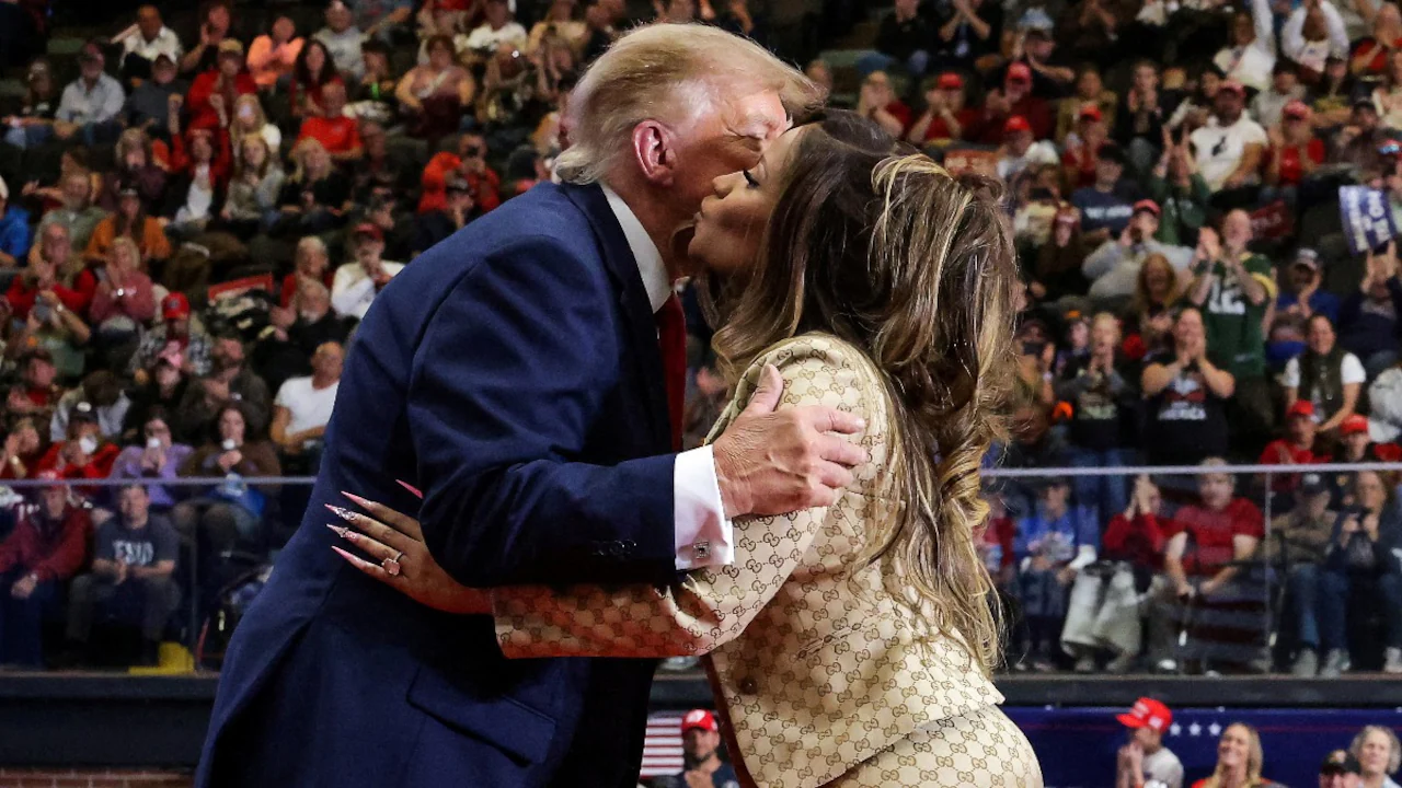 Donald Trump and Nicki Minaj