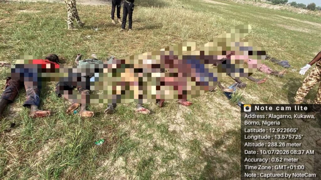 25 terrorists killed in Kukawa, Borno State