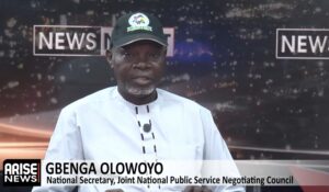 National Secretary of the Joint National Public Service Negotiating Council (JNPSNC), Gbenga Olowoyo
