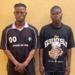 Phone and motorcycle snatchers in Oyo