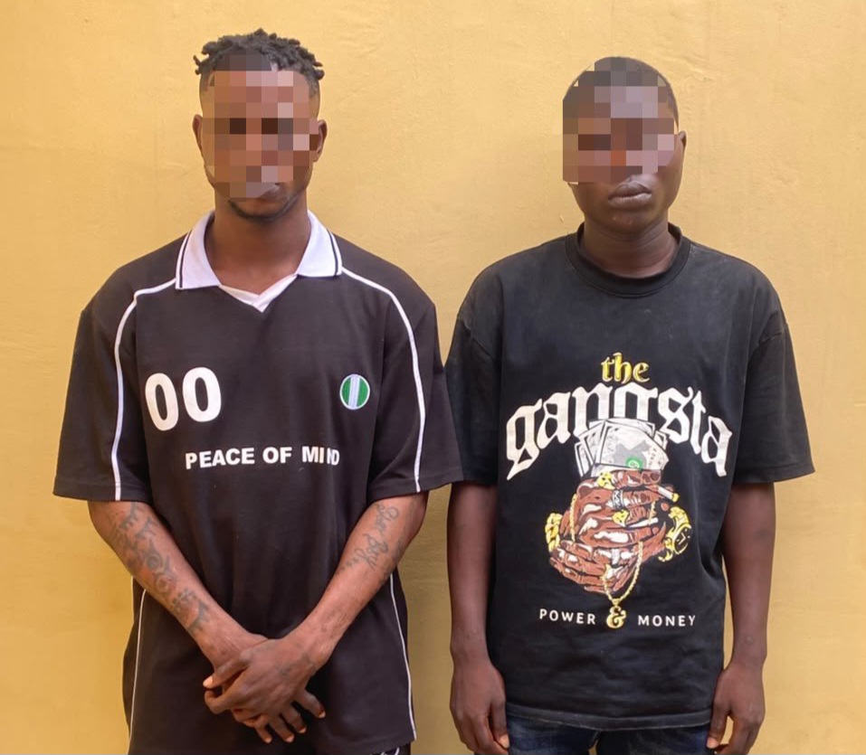 Phone and motorcycle snatchers in Oyo