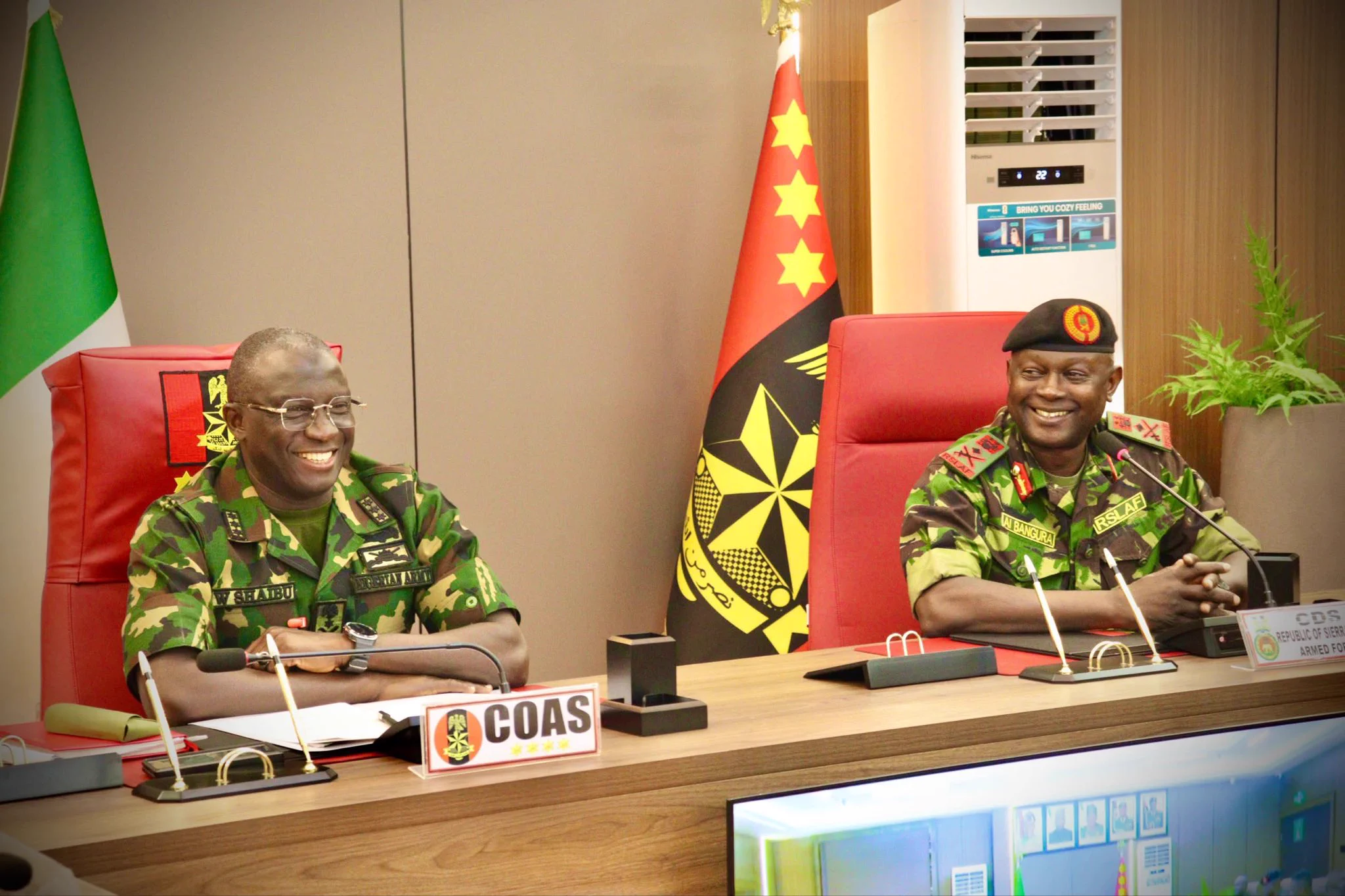 COAS calls for joint training, coordination from ECOWAS countries