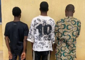 Three gay suspects arrested in Oyo