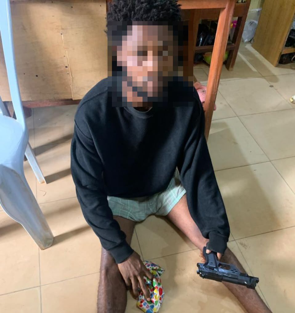 Suspected armed robber and rapist, Adedeji Benjamin