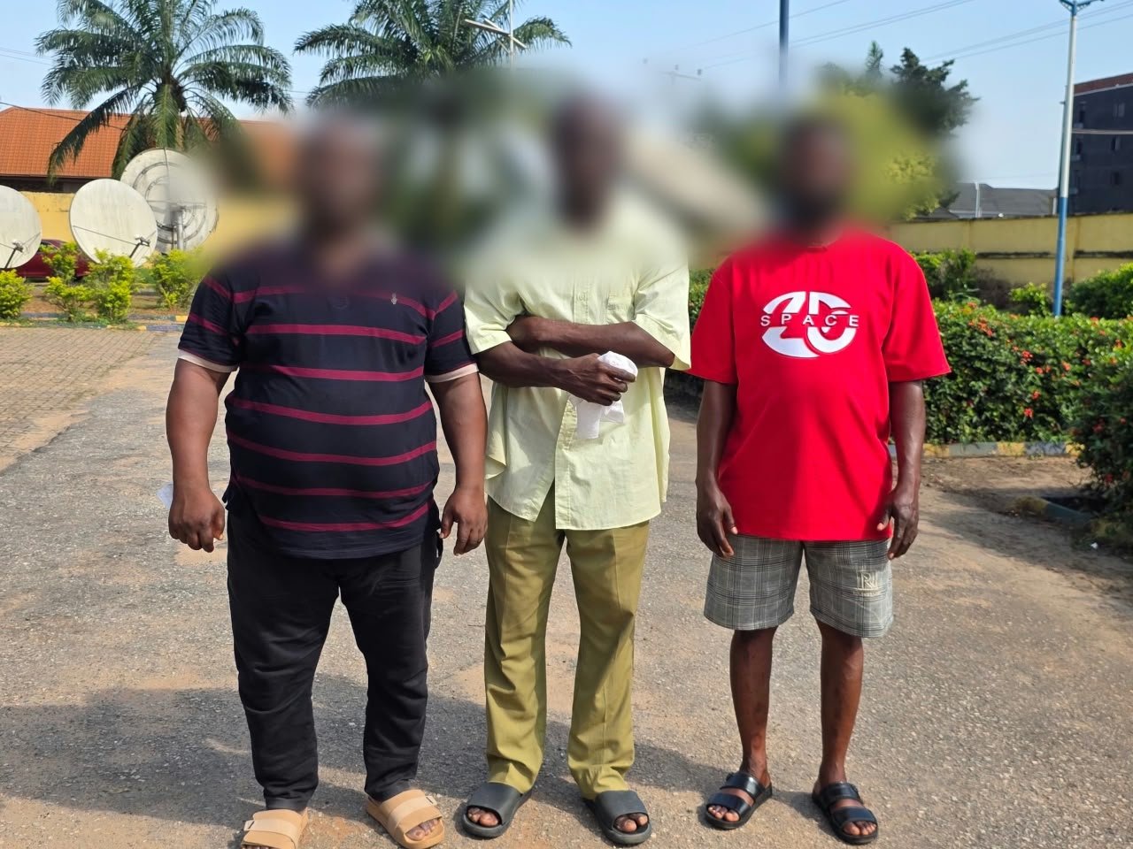 Three fraud suspects in Delta