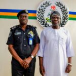 Oyo CP, Abimbola Olugbenga and Accord Party candidate, Oriyomi Hamzat