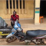 Suspected generator and motorcycle thief