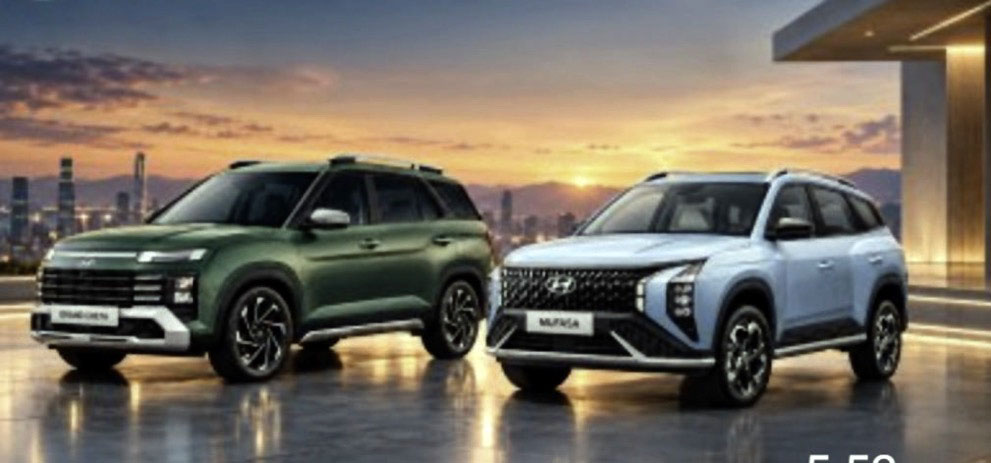 Hyundai Grand Creta (l) and Mufasa