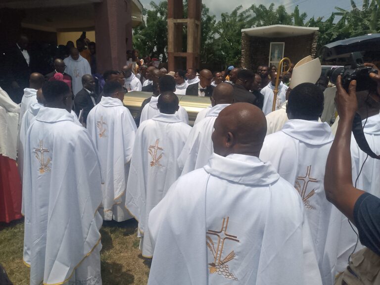 Okpebholo, Wike, Abe, Oshiomhole bid Orbih farewell in Ogbona