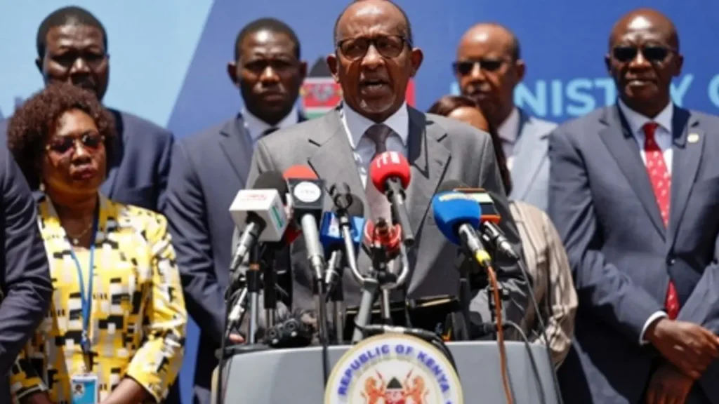Kenya records first-ever Ebola death after man returns from DRC)