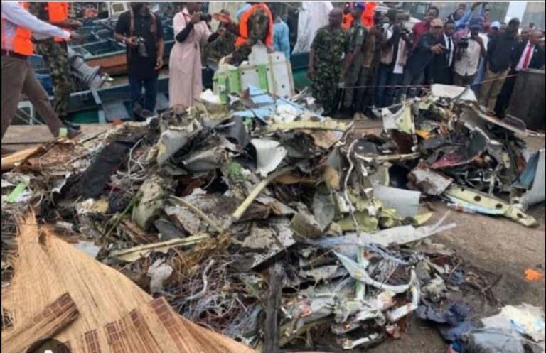 NAF recovers more components from crashed ATR 42-500 aircraft in Ondo