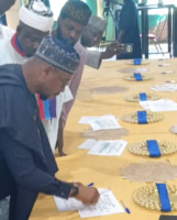 Zamfara 2027: Lawal, other candidates sign agreement for peaceful elections