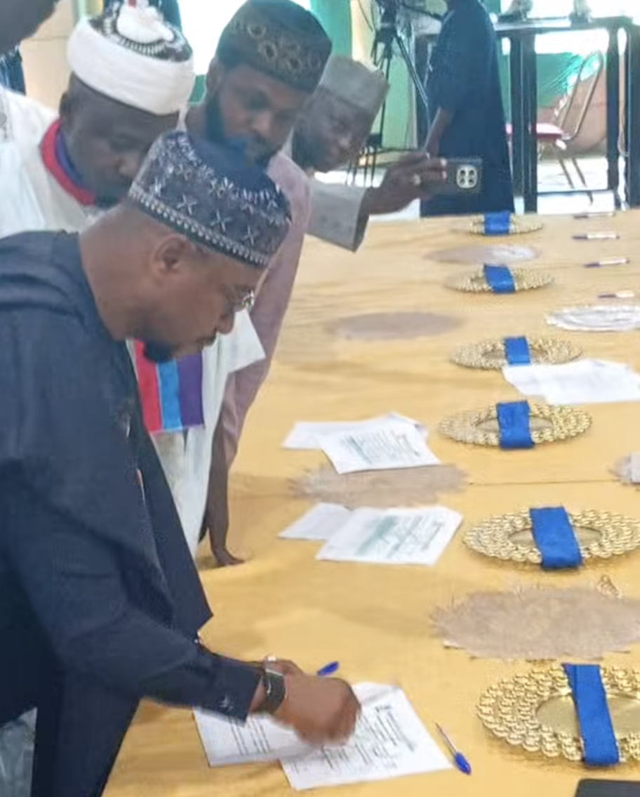 Zamfara 2027: Lawal, other candidates sign agreement for peaceful elections