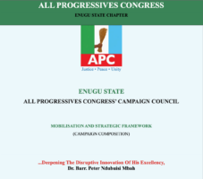 Enugu APC releases updated campaign council list, says party getting stronger for victory