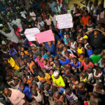 Some of the supporters