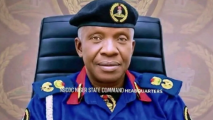 Suspended Niger State Commandant of the Nigeria Security and Civil Defence Corps (NSCDC), Suberu Aniviye