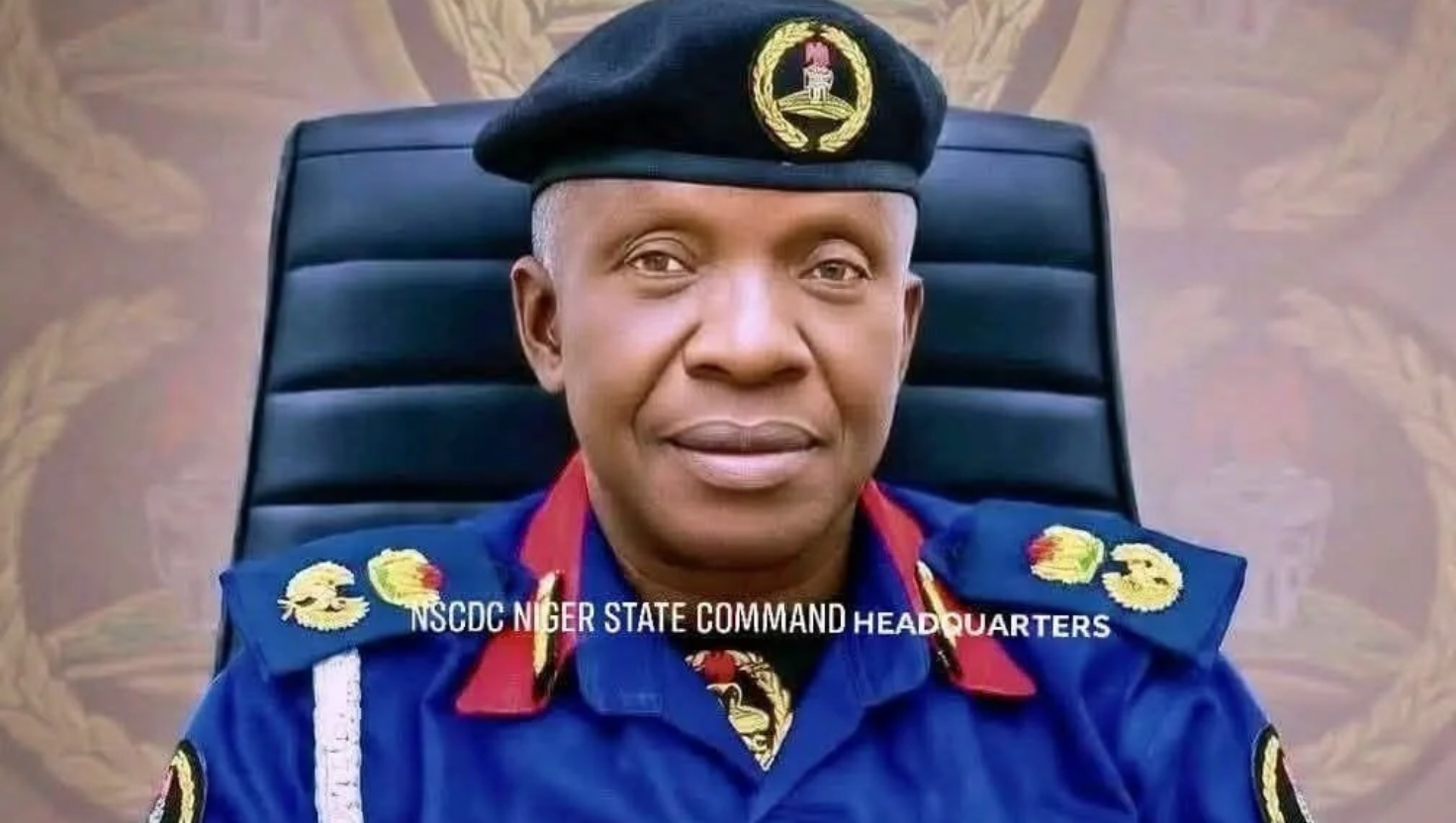 Suspended Niger State Commandant of the Nigeria Security and Civil Defence Corps (NSCDC), Suberu Aniviye