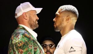 Tyson Fury and Anthony Joshua