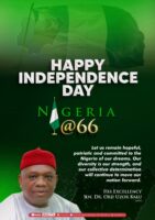 Independence Day: Kalu urges Nigerians to renew commitment to unity, development