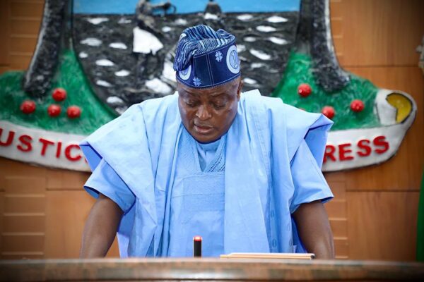 Speaker of the Lagos State House of Assembly Mudashiru Obasa