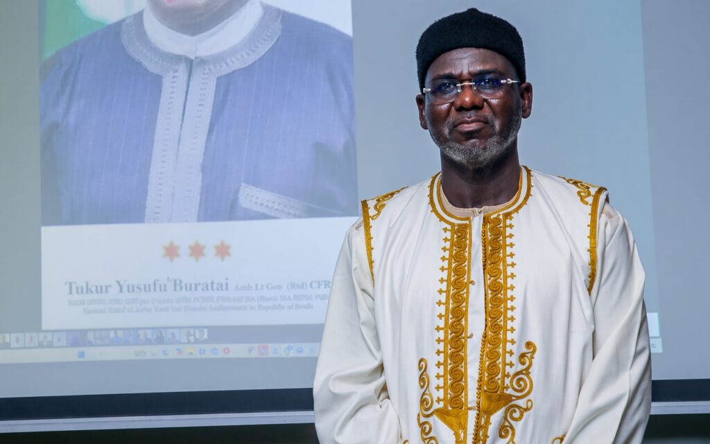 Former Chief of Army Staff (COAS) Lieutenant General Tukur Buratai (retd)