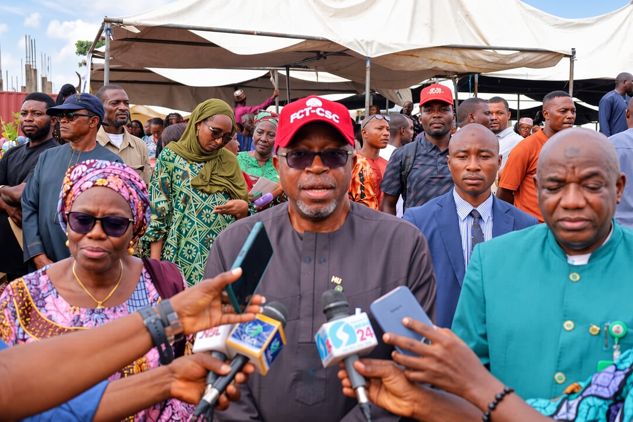 Chairman of the FCT Civil Service Commission Emeka Ezeh