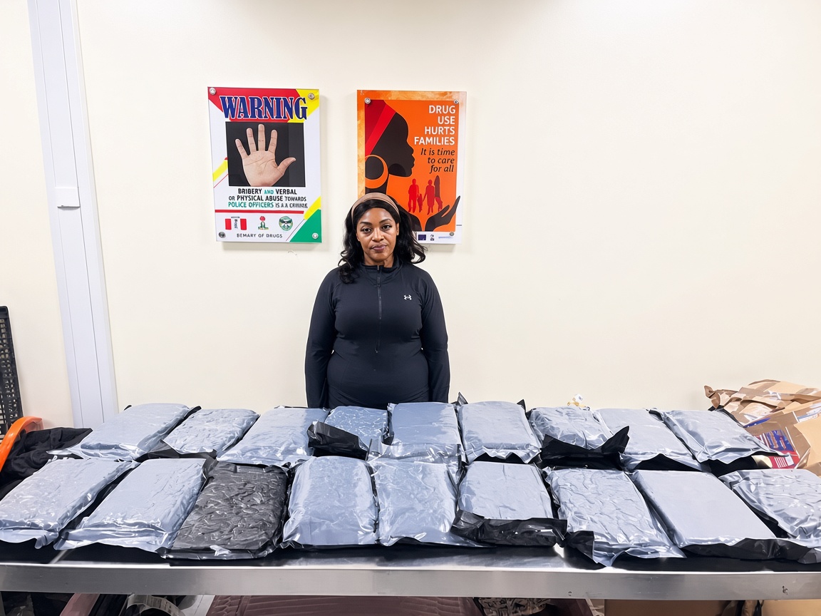 US-based grandma with loud, cocaine shipments arrested by NDLEA