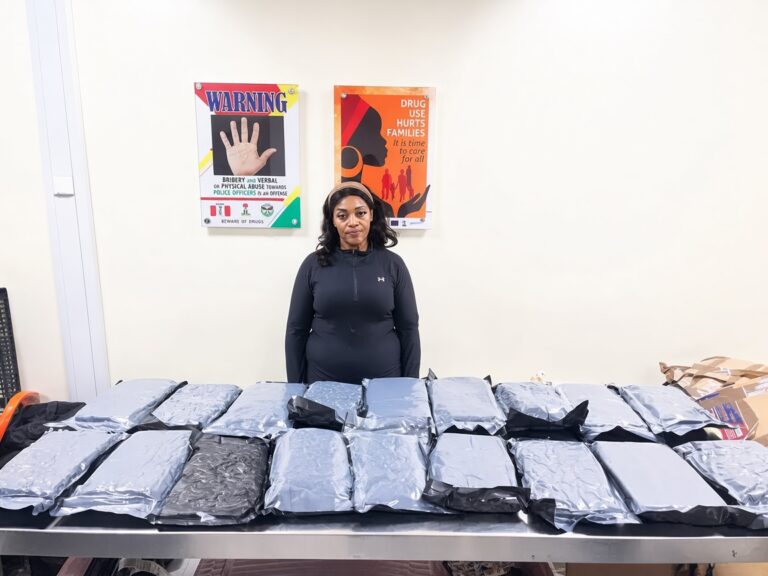 US-based grandma with loud, cocaine shipments arrested by NDLEA