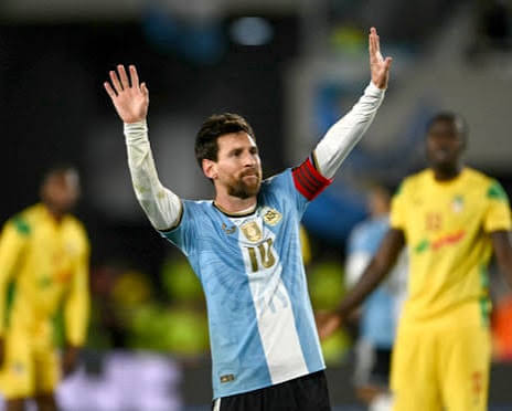Lionel Messi plays final game for Argentina