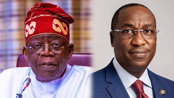 President Bola Tinubu and Lagos Deputy Governor, Dr. Obafemi Hamzat